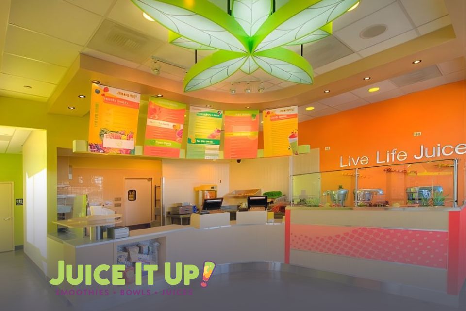 Juice It Up Chain Branded Store Concept